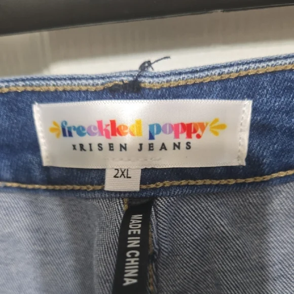 Risen Jeans Stylish Blue Boot Cut Jeans - Picture 4 of 7